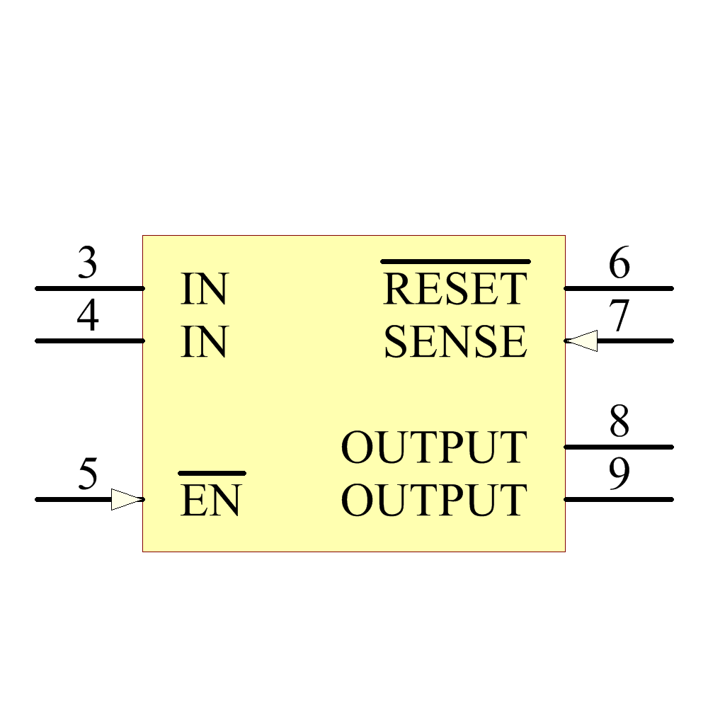 TPS75333QPWPREP Symbol - Texas Instruments
