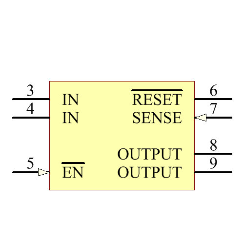 TPS75333QPWPREP Symbol - Texas Instruments