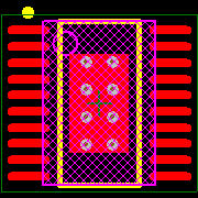TPS61199PWP Footprint - Texas Instruments