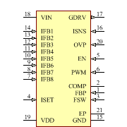 TPS61199PWP Symbol - Texas Instruments