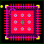 PIC16LF1904T-I/MV Footprint - Microchip