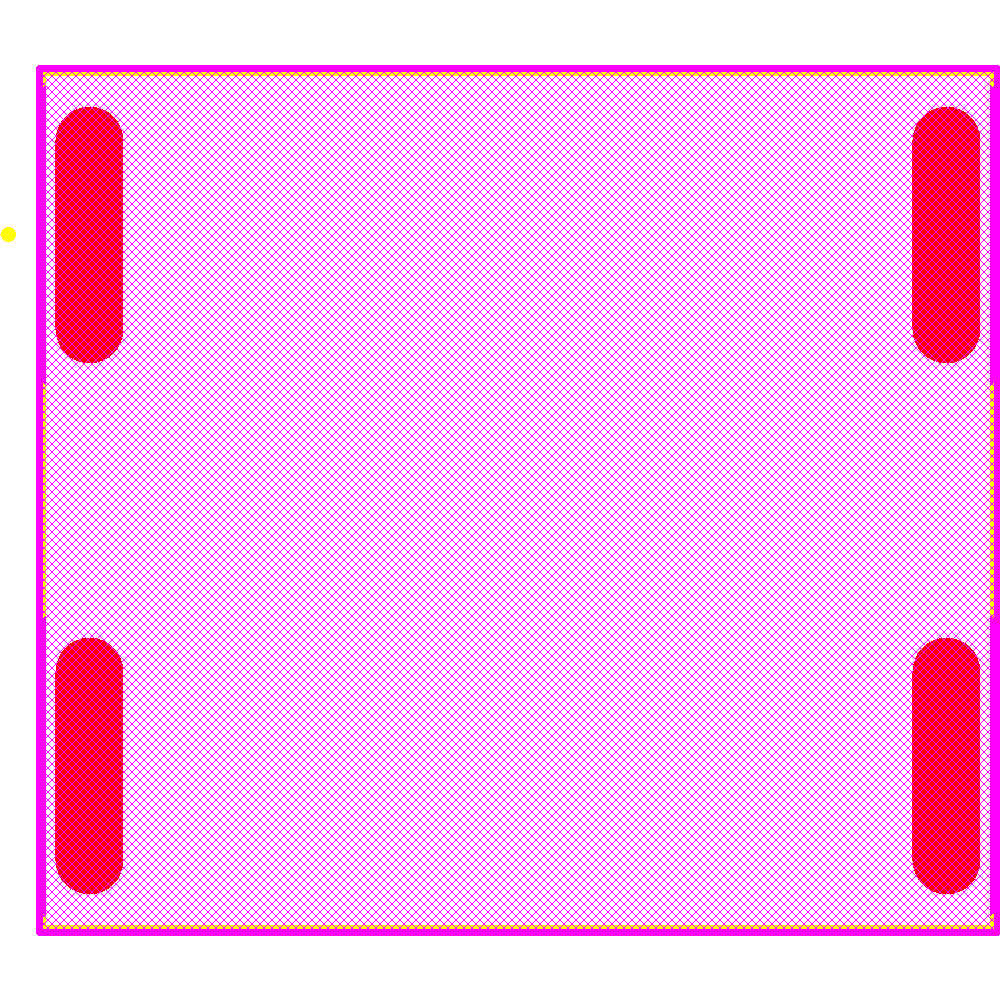 P0527NL Footprint - Pulse Electronics