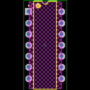 SNJ54LS136J Footprint - Texas Instruments