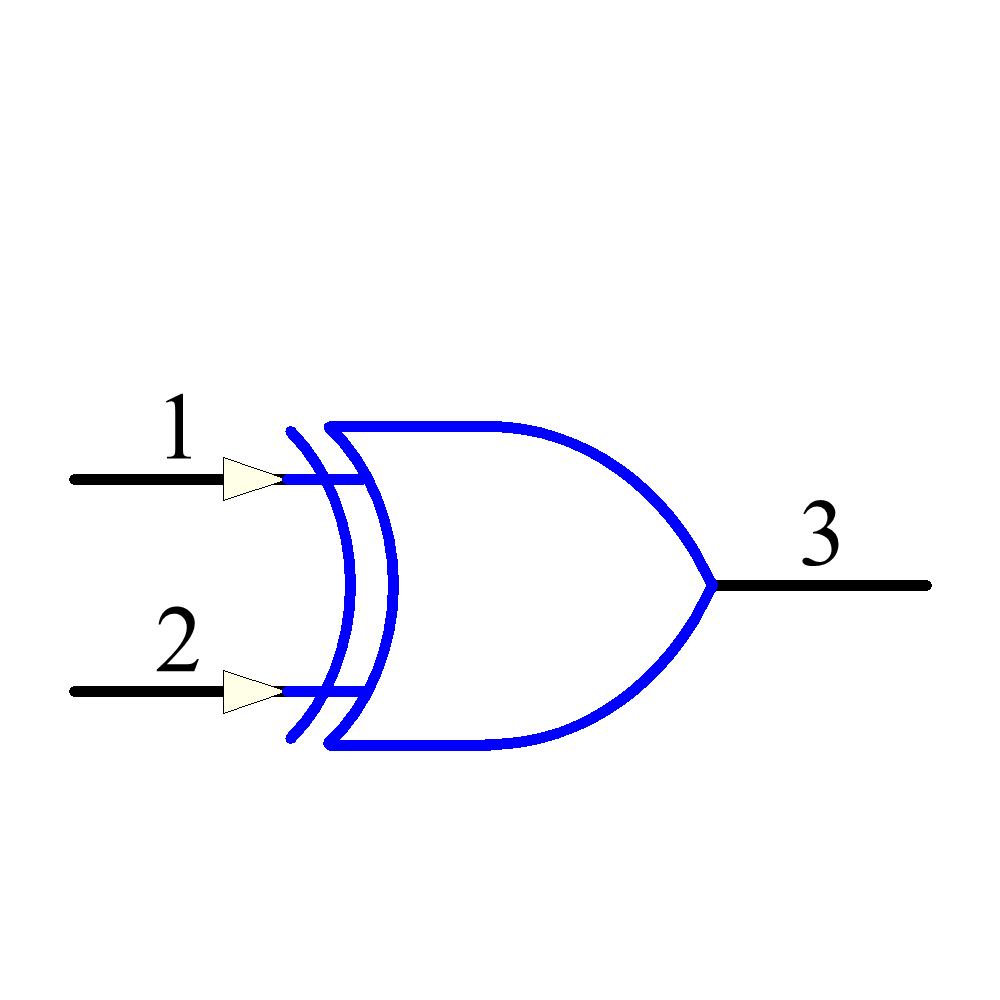 SNJ54LS136J Symbol - Texas Instruments
