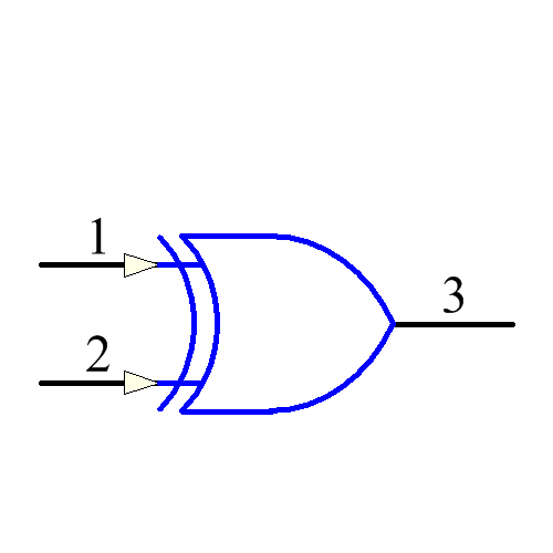 SNJ54LS136J Symbol - Texas Instruments
