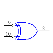 SNJ54LS136J Symbol - Texas Instruments