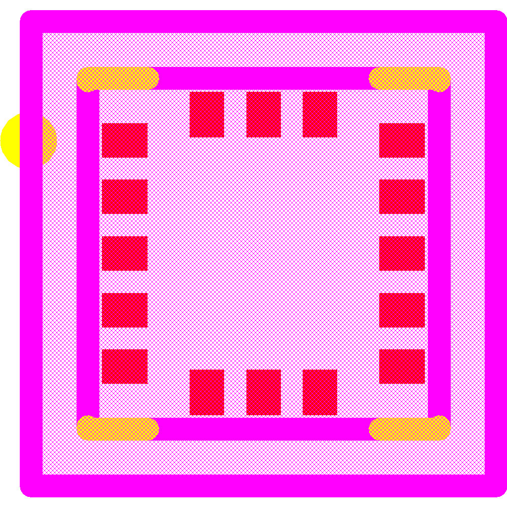 IAM-20680HT Footprint - InvenSense