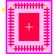 LP5030RJVR Footprint - Texas Instruments