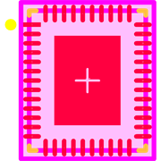 LP5030RJVR Footprint - Texas Instruments