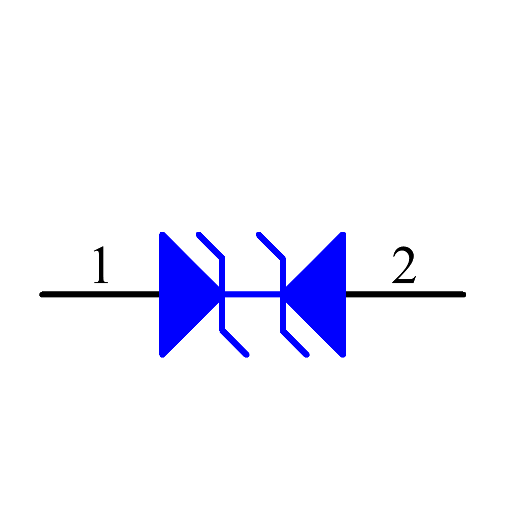 1SMA13CAT3 Symbol - onsemi