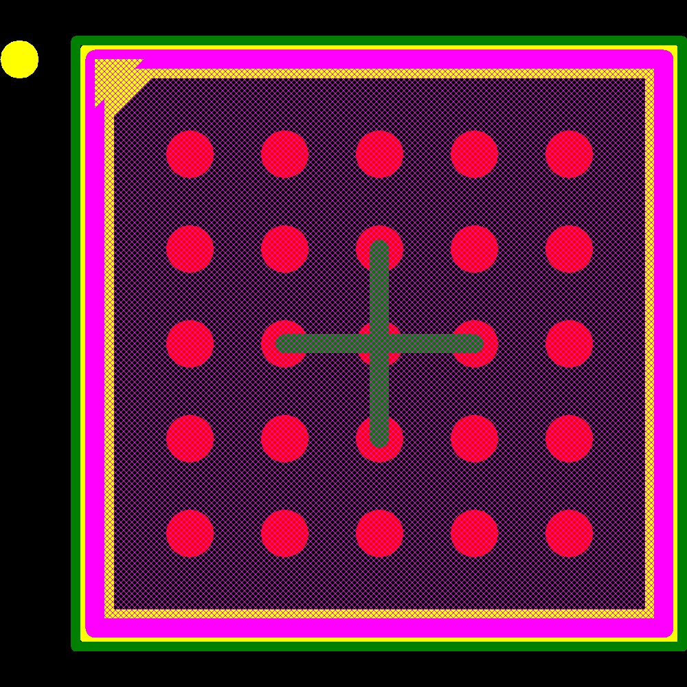 STCF03TBR Footprint - STMicroelectronics