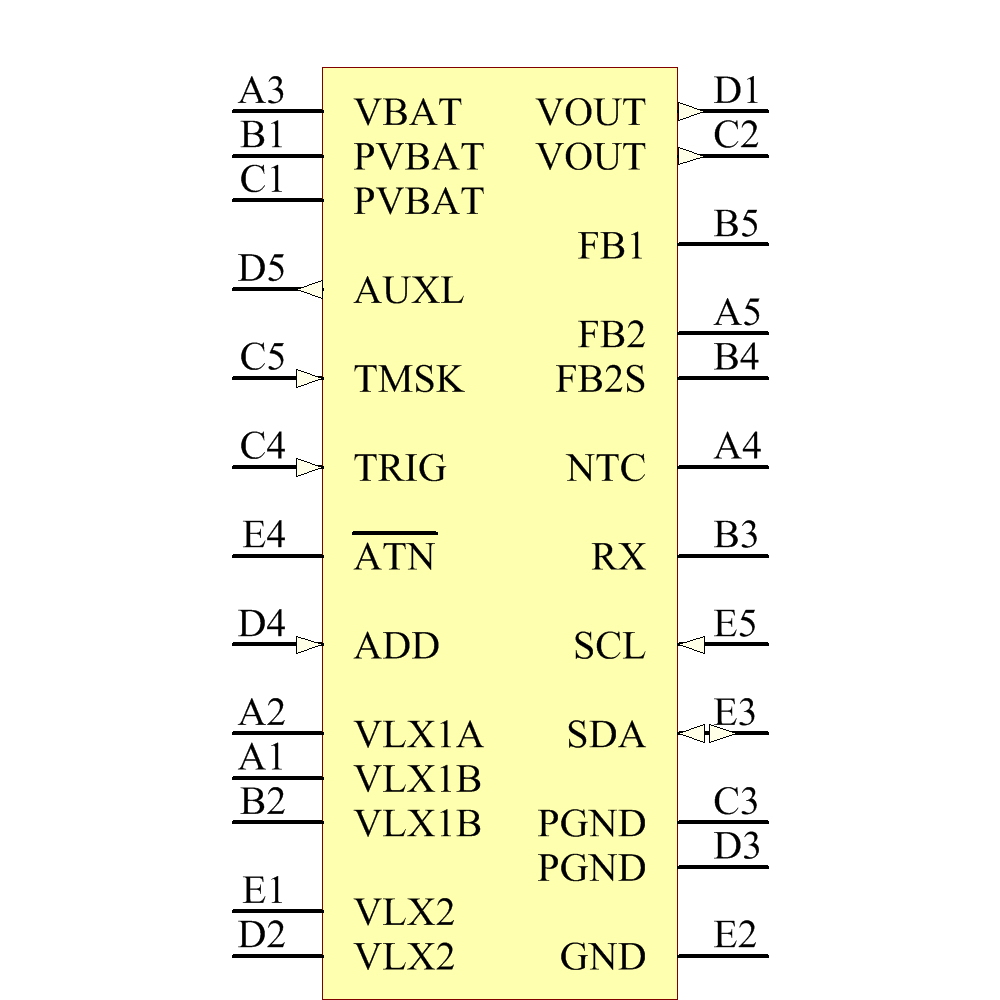 STCF03TBR Symbol - STMicroelectronics