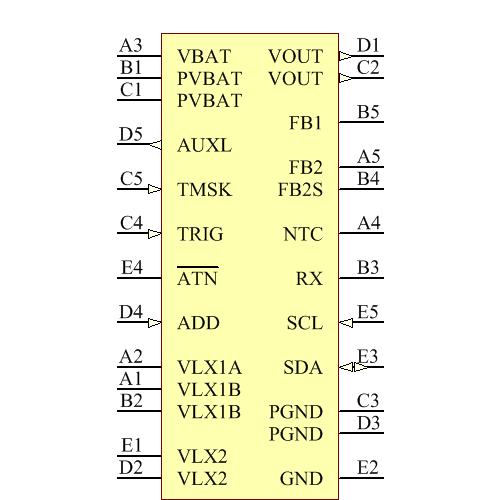 STCF03TBR Symbol - STMicroelectronics