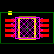 SN74LVC2G66DCUT Footprint - Texas Instruments