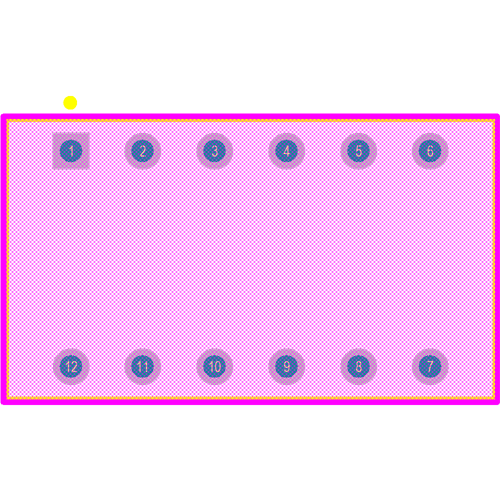 78B06ST Footprint - Grayhill