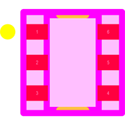 SI3440ADV-T1-GE3 Footprint - Vishay