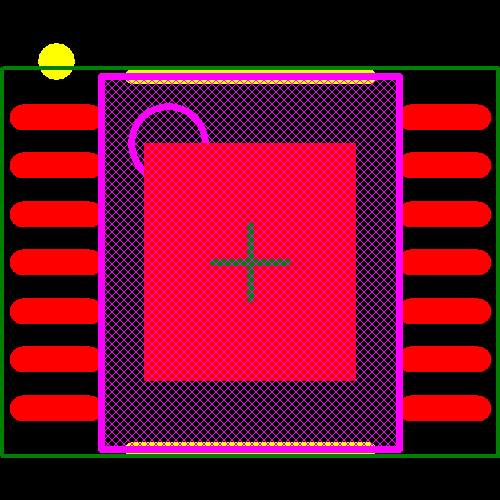 TLD1313ELXUMA1 Footprint - Infineon
