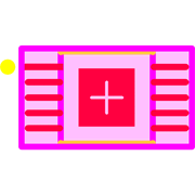 TPS92512DGQR Footprint - Texas Instruments