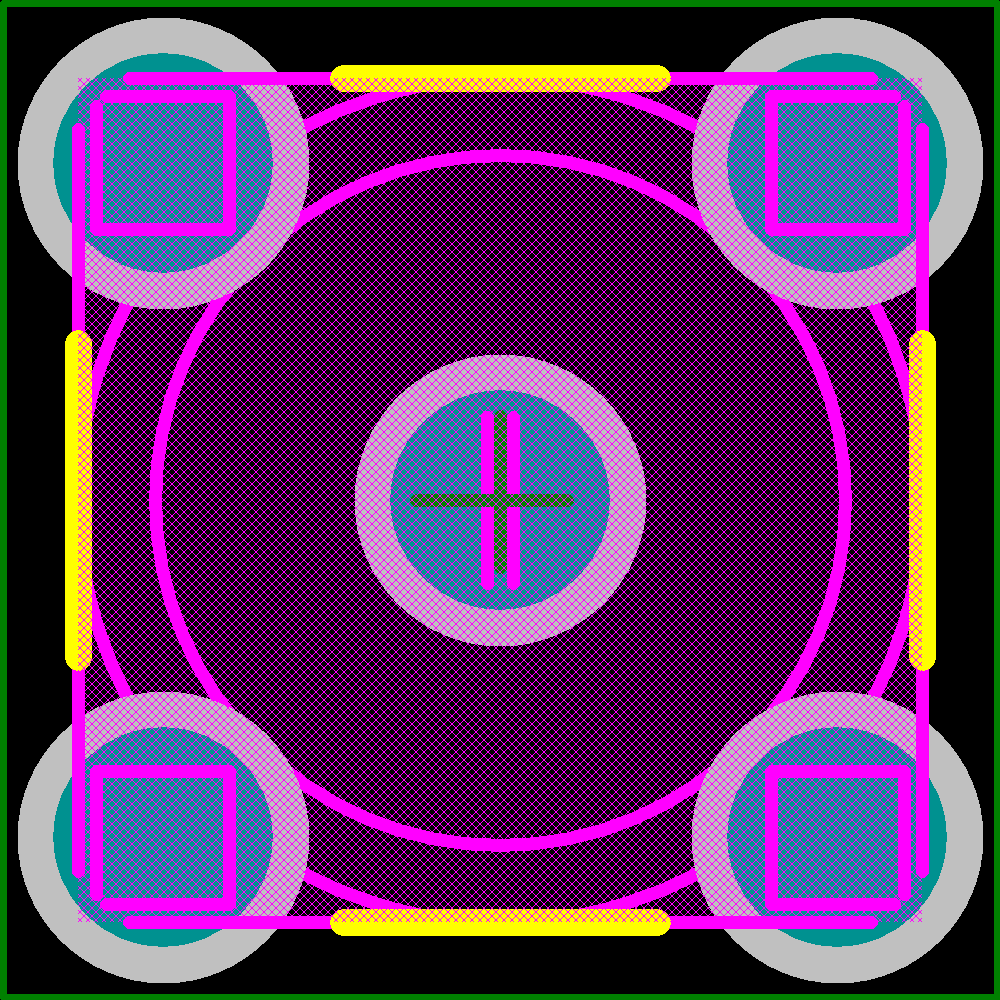 32K101-400L5 Footprint - Rosenberger