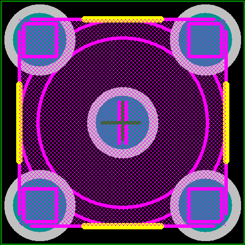 32K101-400L5 Footprint - Rosenberger