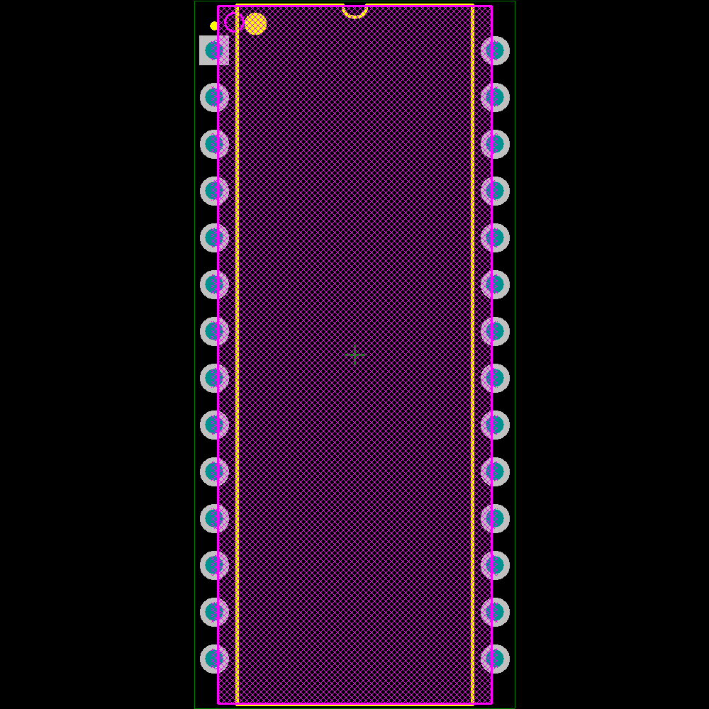 ADG506ABQ Footprint - Analog Devices