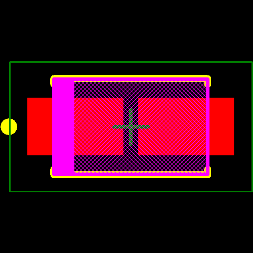 SMAJ64CA-E3/61 Footprint - Vishay