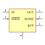 LT1762EMS8-2.5 Symbol - Analog Devices