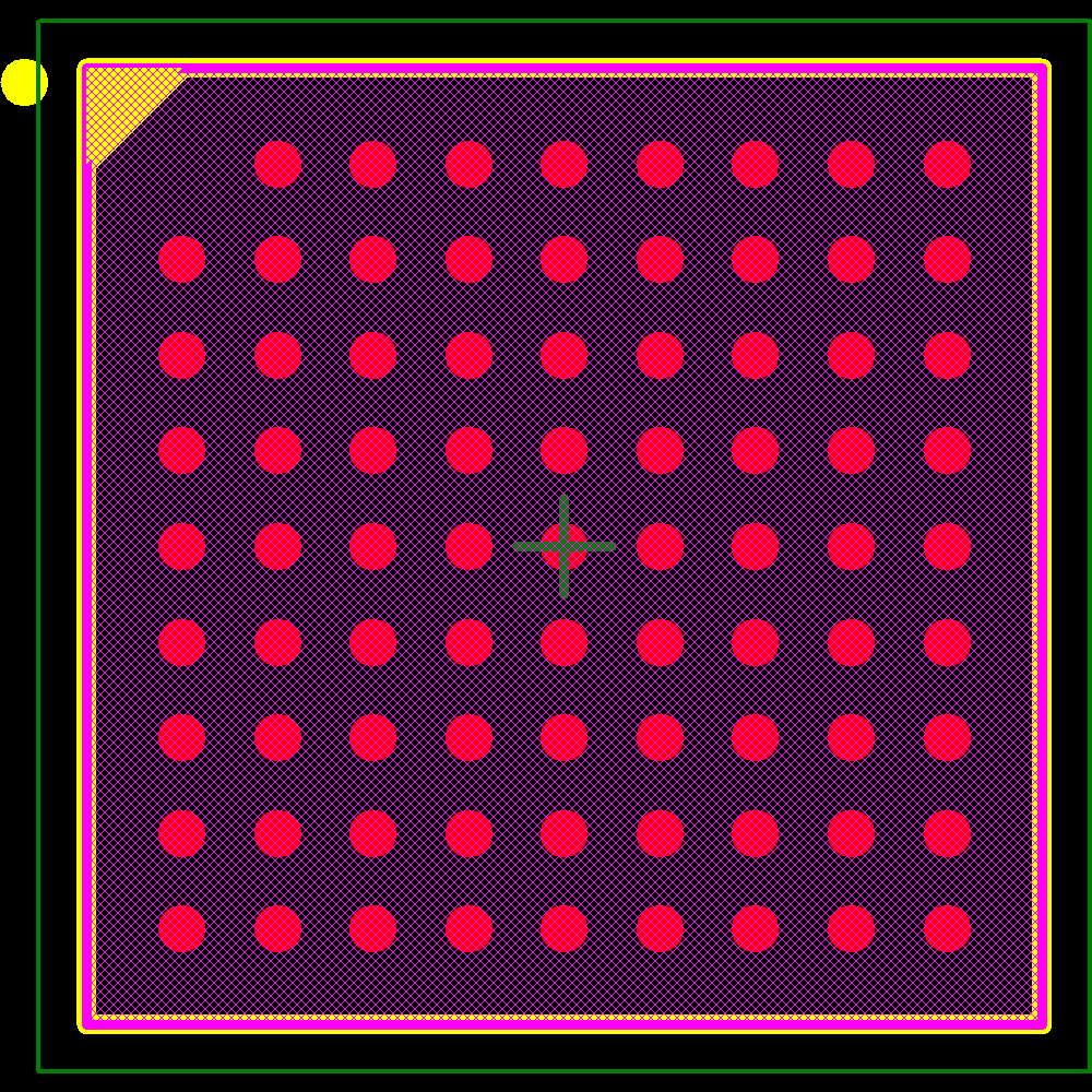 SI5374B-A-GL Footprint - Silicon Lab
