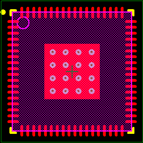 ADV3228ACPZ Footprint - Analog Devices