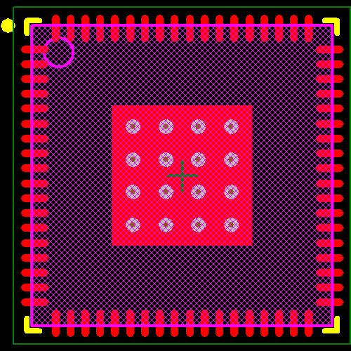 ADV3228ACPZ Footprint - Analog Devices