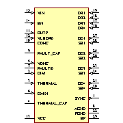 LM3464AMH/NOPB Symbol - Texas Instruments