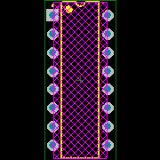 SN54LS165AJ Footprint - Texas Instruments
