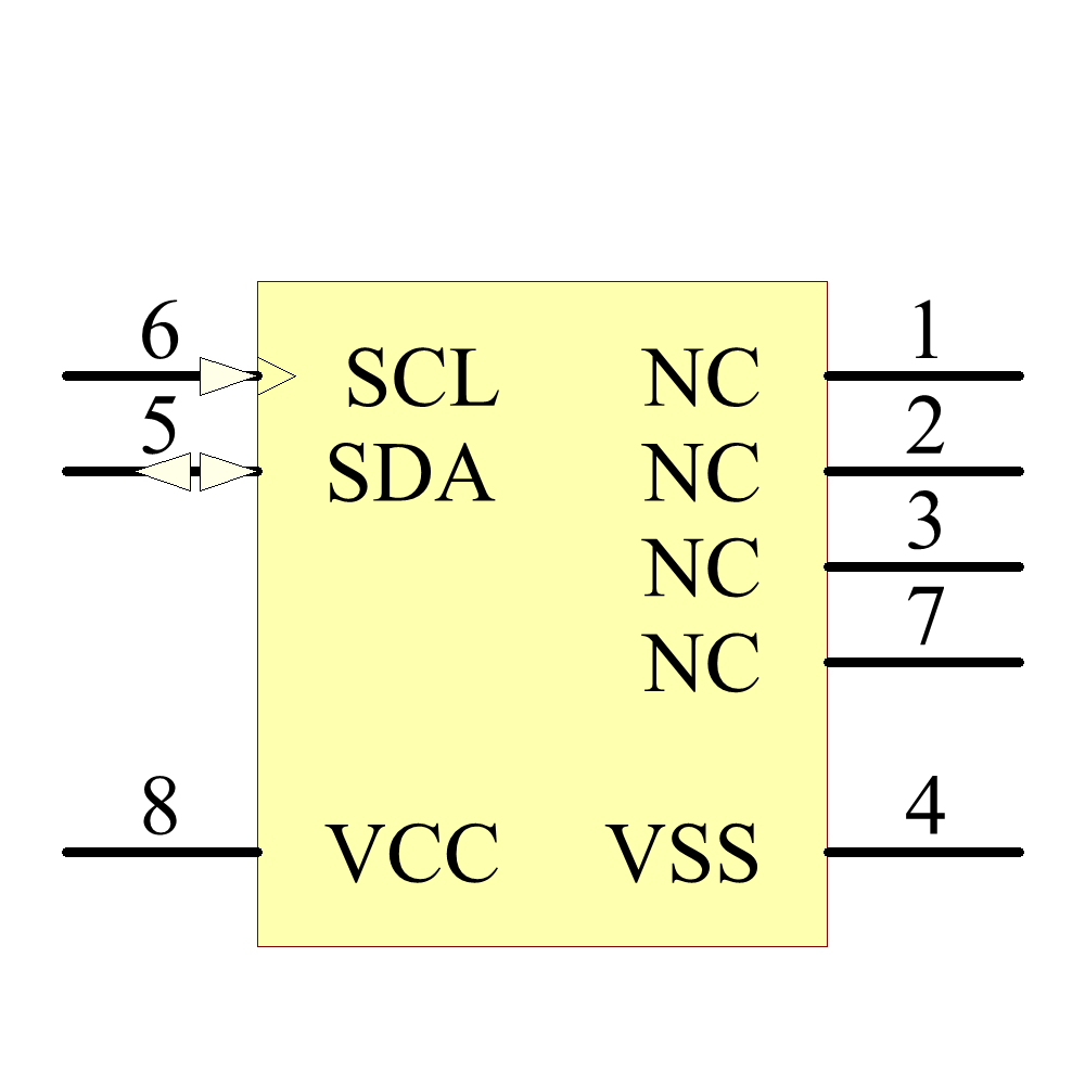 24AA02E64T-I/SN Symbol - Microchip