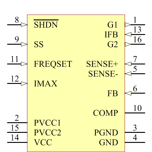 LTC3830ES#PBF Symbol - Analog Devices