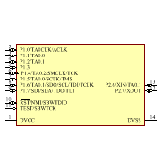MSP430G2202IPW14 Symbol - Texas Instruments