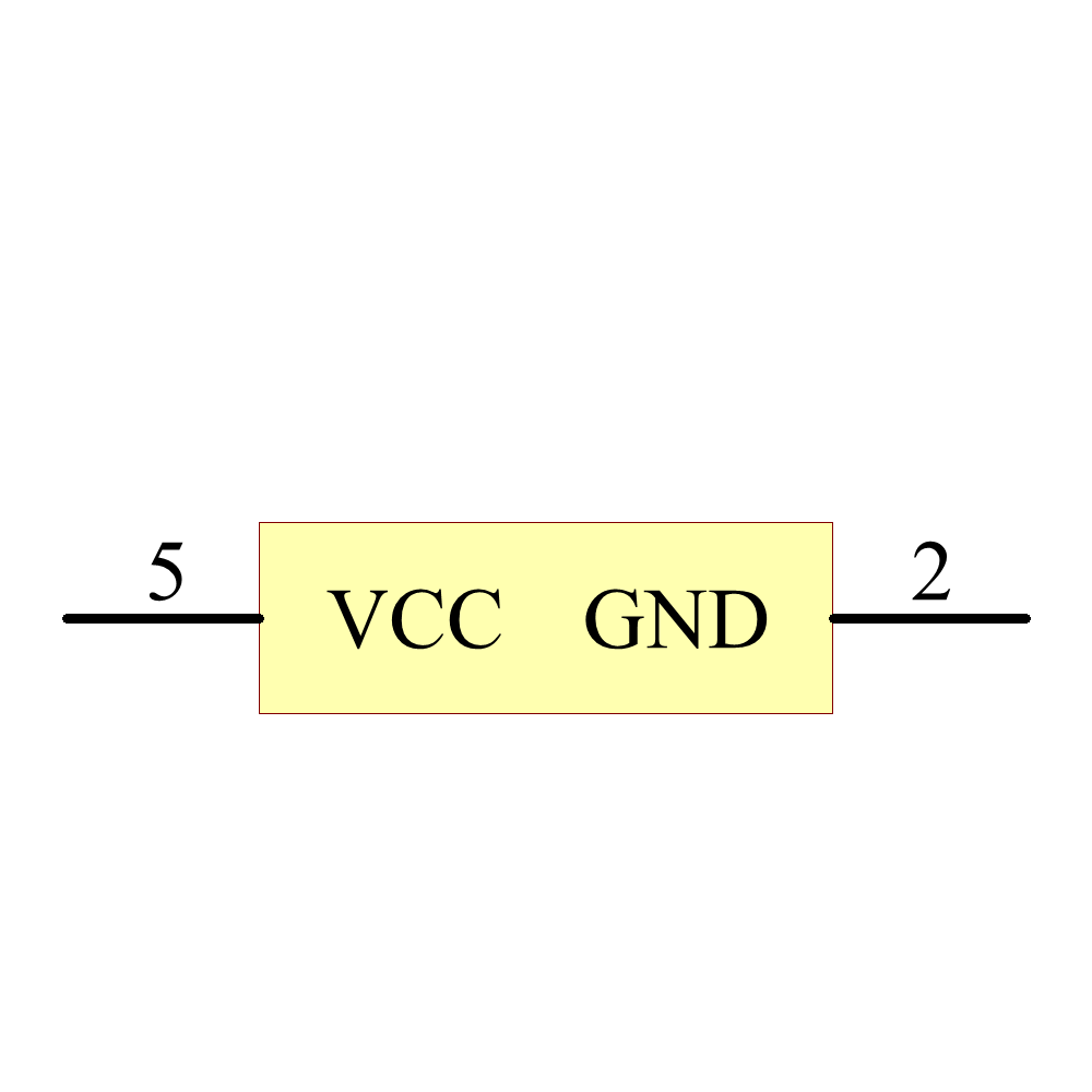 SN74LVC2G14DBVR Symbol - Texas Instruments