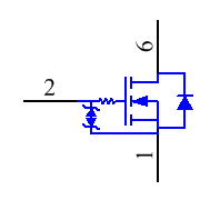 NTJD4158CT1G Symbol - onsemi