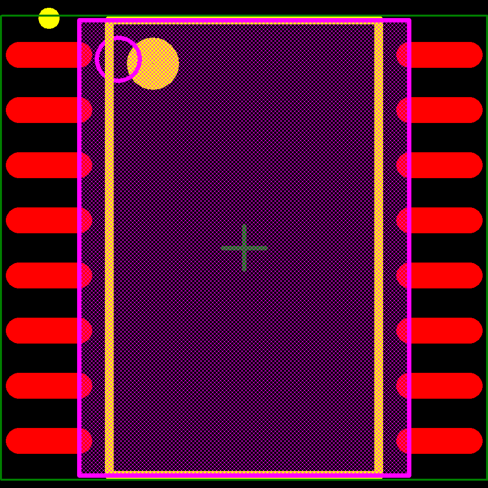 ADUM3402ARWZ Footprint - Analog Devices