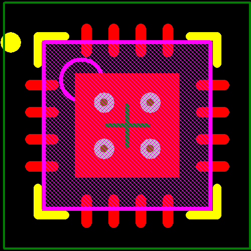 ADG1612BCPZ-REEL7 Footprint - Analog Devices