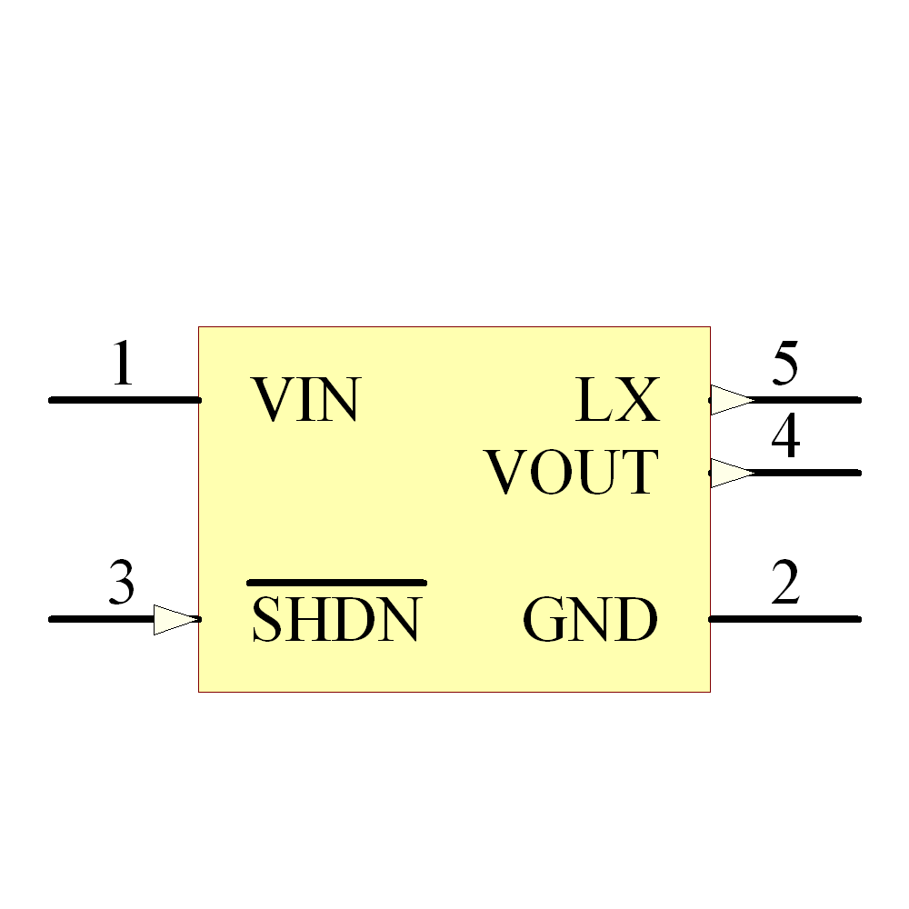 MCP1603T-330I/OS Symbol - Microchip