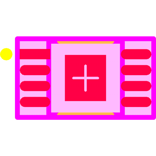 LT5400BCMS8E-1#PBF Footprint - Analog Devices