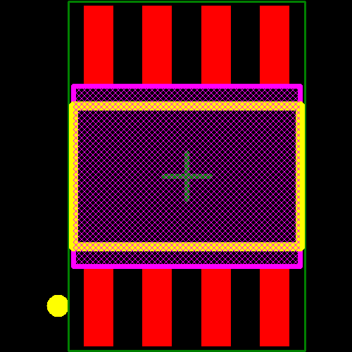 ACS714LLCTR-50A-T Footprint - Allegro MicroSystems