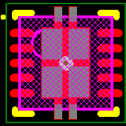 TPS61141DRCT Footprint - Texas Instruments