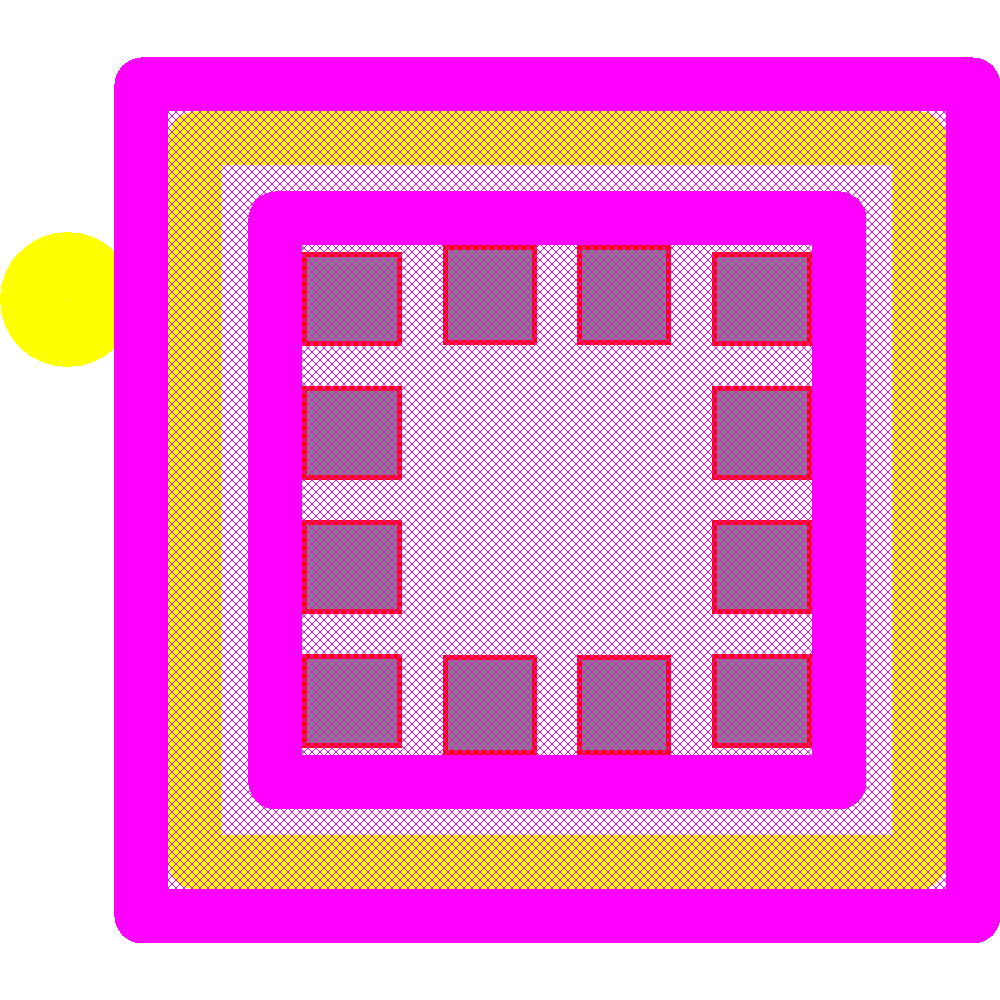 LIS2DTW12TR Footprint - STMicroelectronics