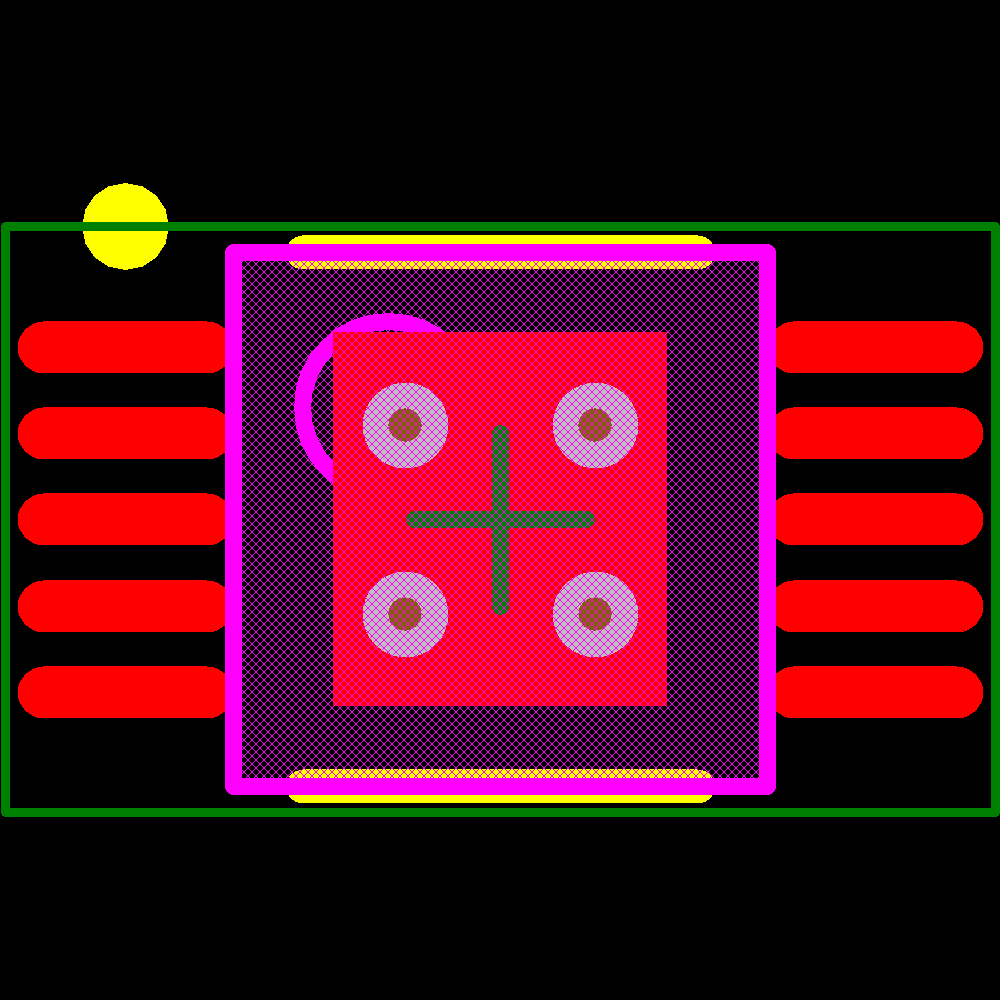 LT3592IMSE#PBF Footprint - Analog Devices