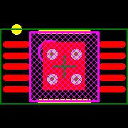 LT3592IMSE#PBF Footprint - Analog Devices