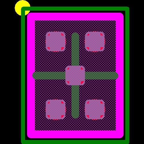 LM3679UR-1.2/NOPB Footprint - Texas Instruments
