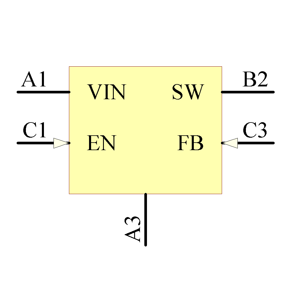 LM3679UR-1.2/NOPB Symbol - Texas Instruments