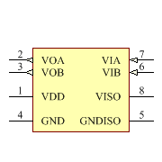 ADUM5242ARZ Symbol - Analog Devices