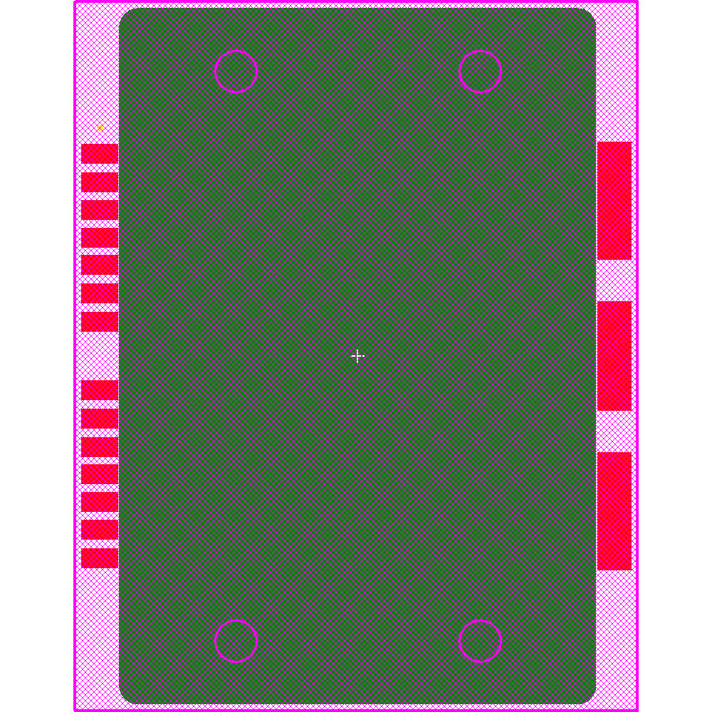 DRF1400 Footprint - Microchip
